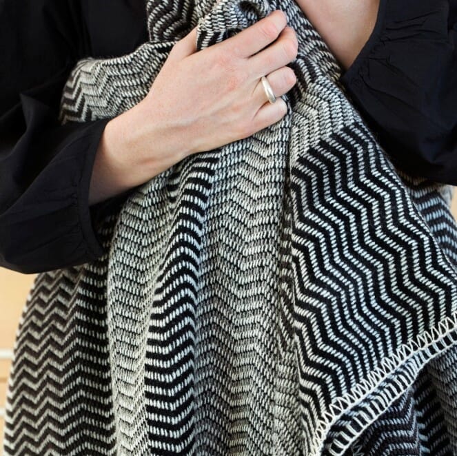 Ullpledd Fri Grey - Hovedbilde