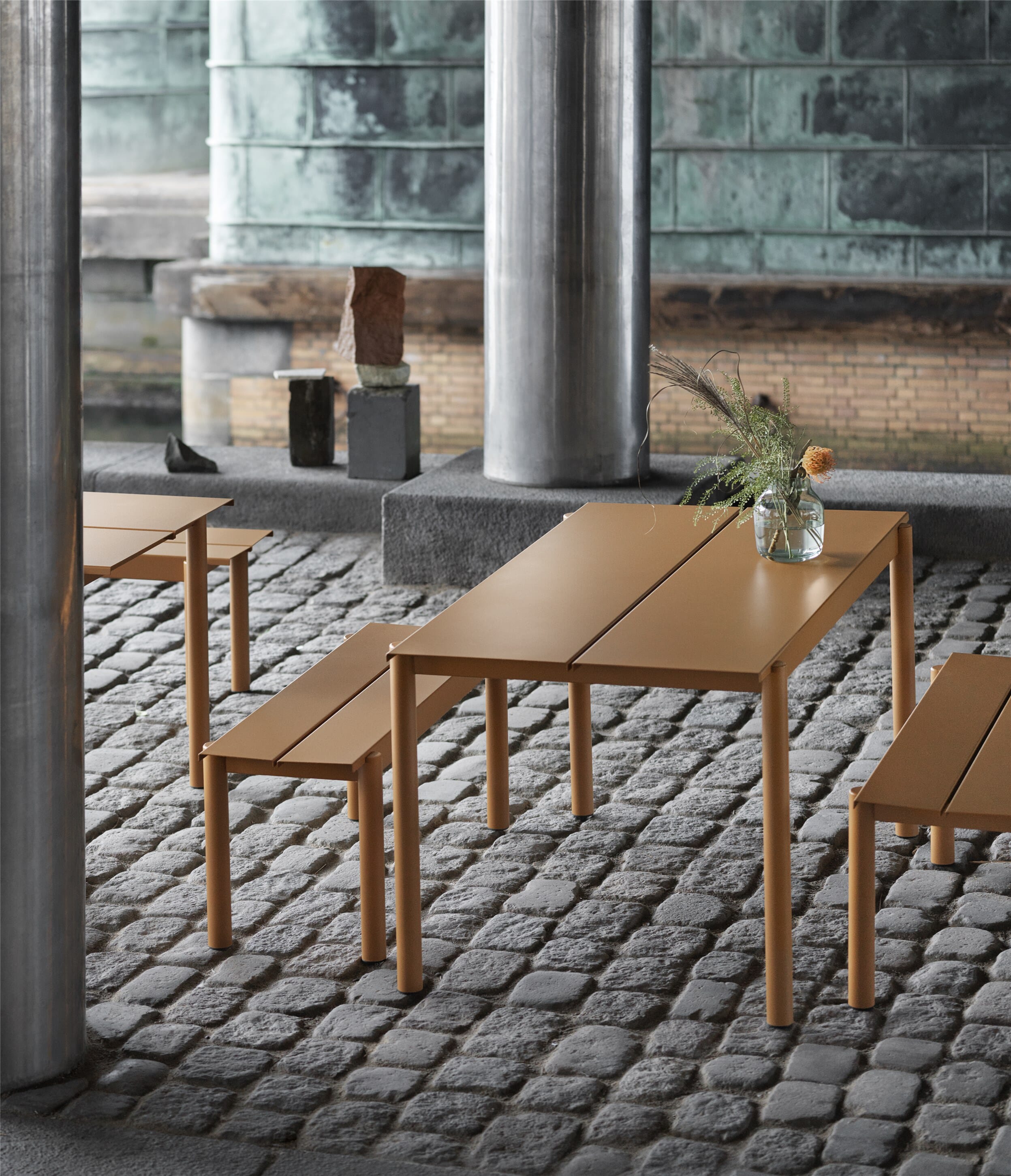 Linear Benk L:110 - Pale Blue - Bilde 9