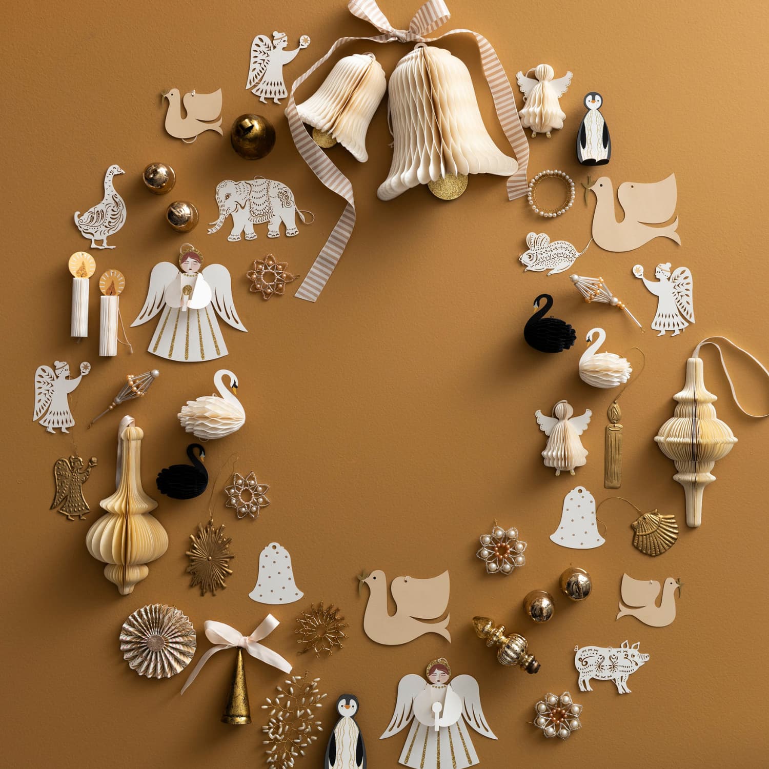 3 stk | Honeycomb Svaner Sort/Offwhite