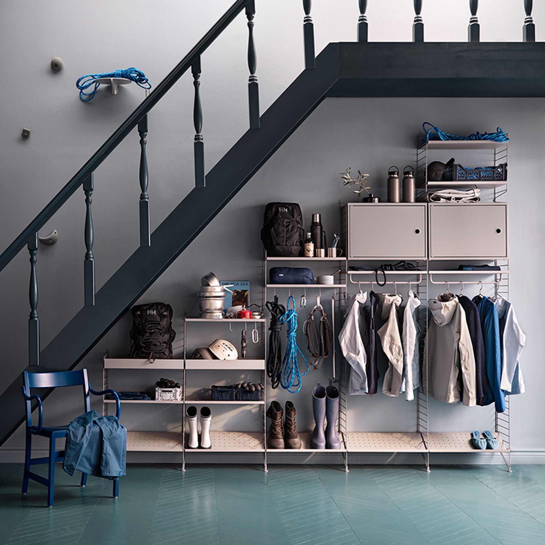 String Garderobe 120x200 U