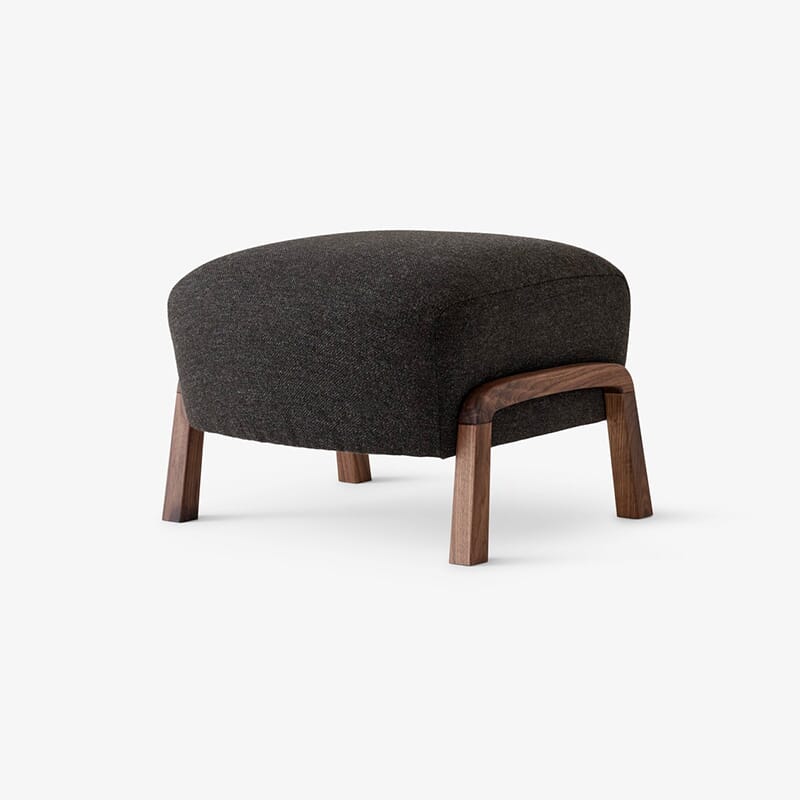 Wulff Stol + Puff Hallingdal/Valnøtt - Bilde 3