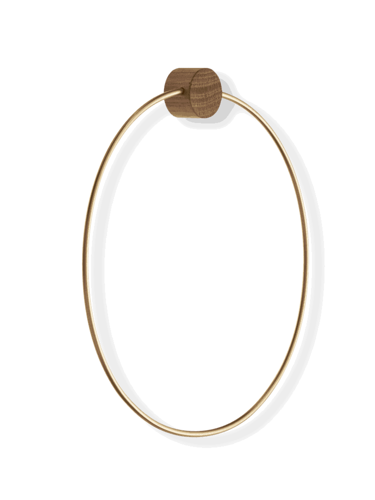 Ferm Håndklehenger Messing