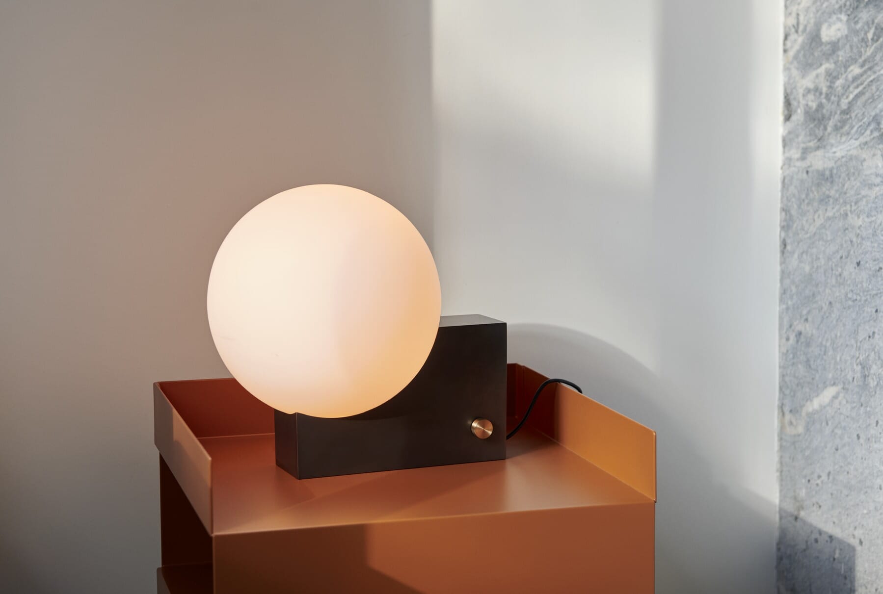 Rotate Sidebord med Oppbevaring SC73 Terracotta - Bilde 6