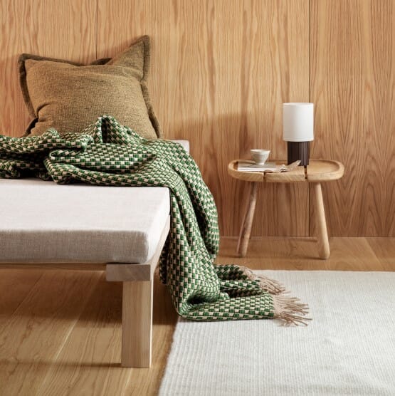 Ullpledd Isak Green Meadow - Bilde 3