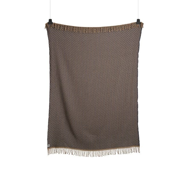 Ullpledd Isak Far Away Blue - Bilde 3