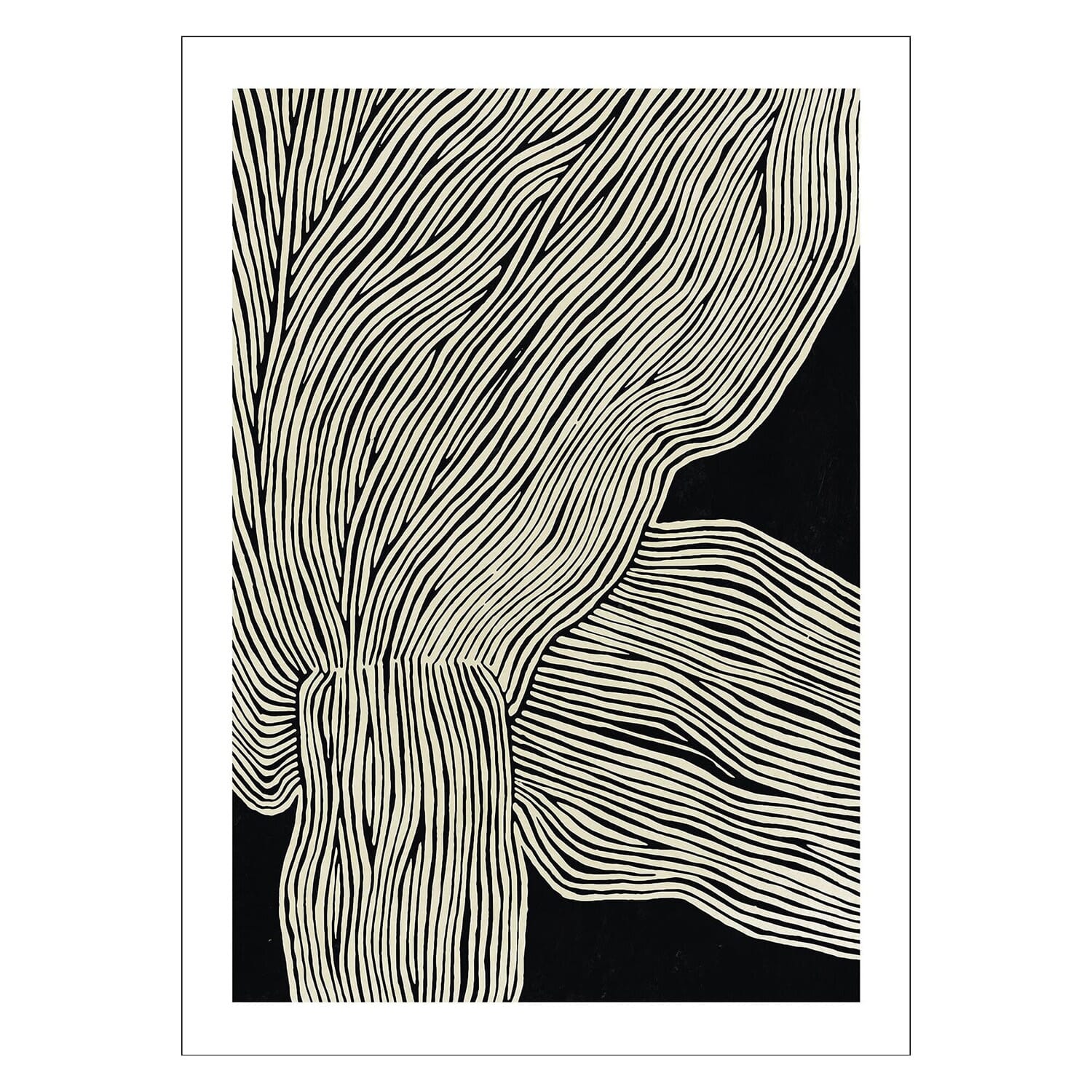 Poster The Line No 13 30x40