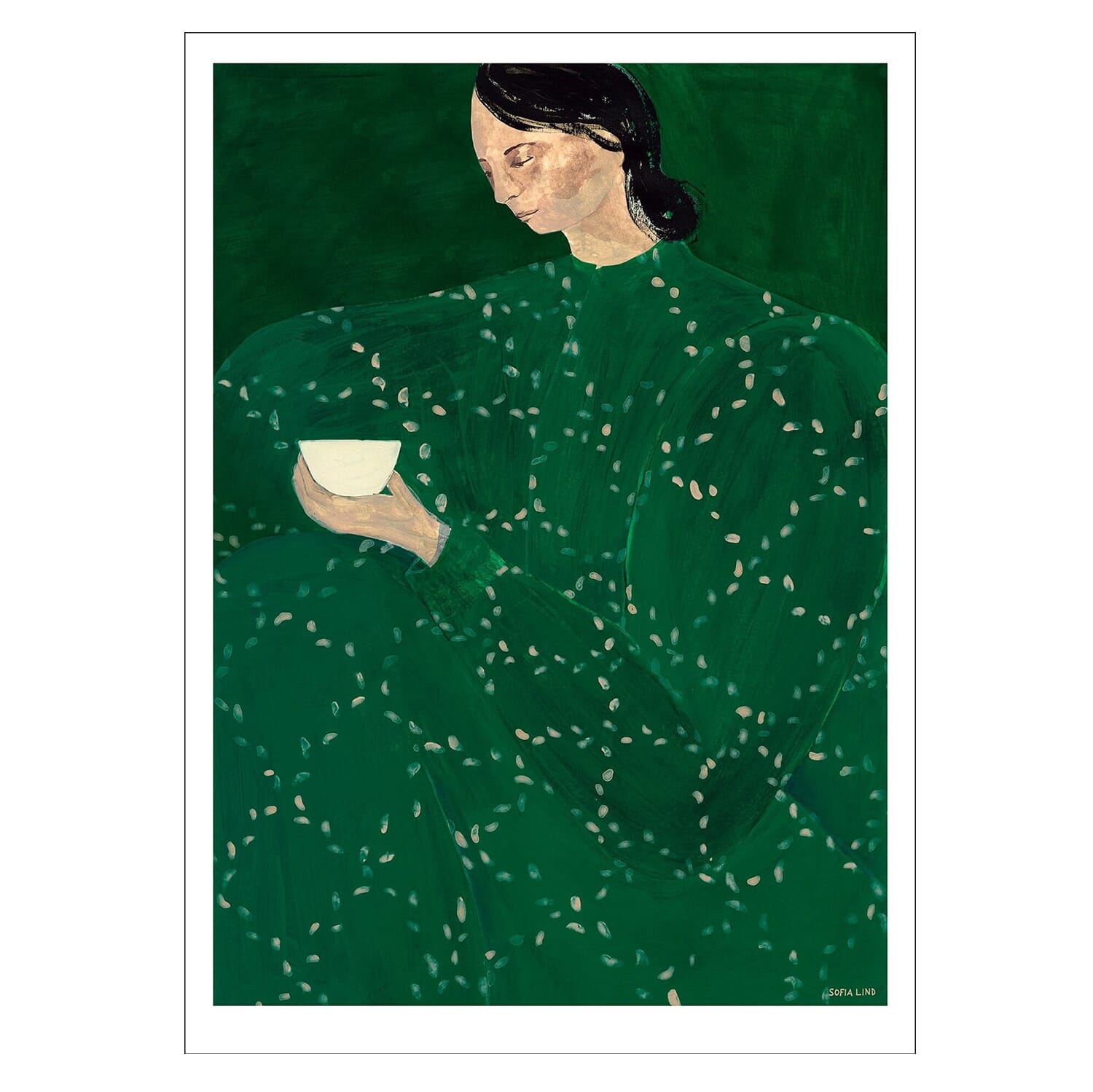 Poster Coffe Alone At Place De Clichy 70x100