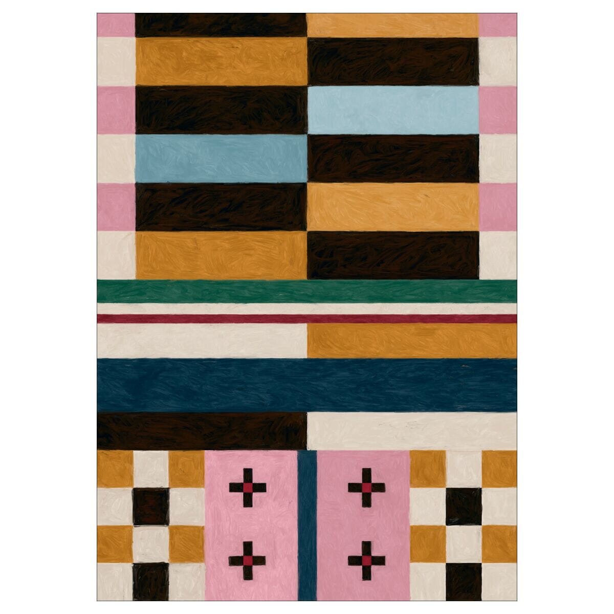 Poster Abstract Composition 23 - Hovedbilde