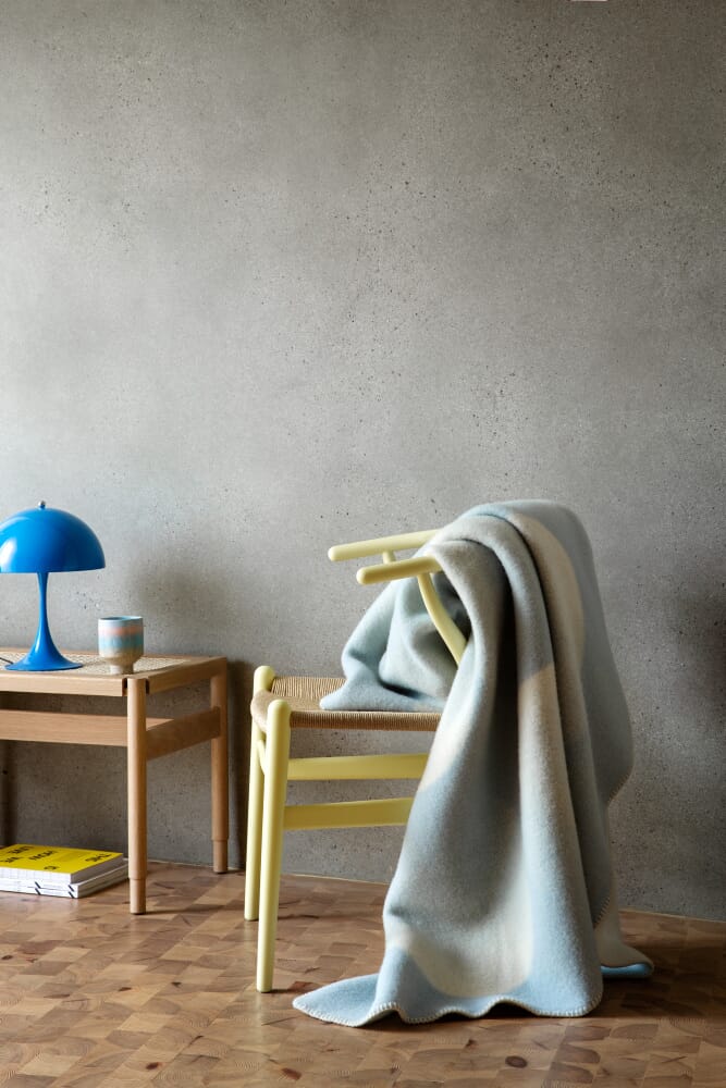Ullpledd Moon Blue - Bilde 5