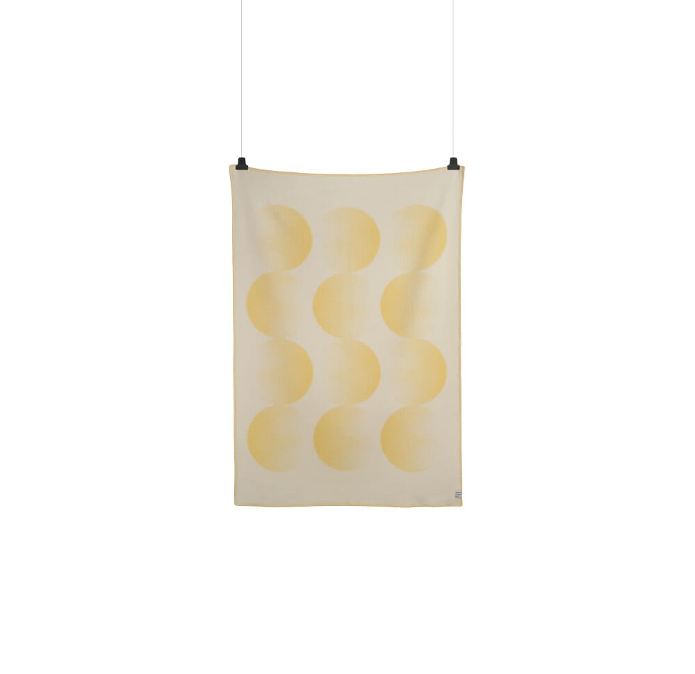Ullpledd Moon Yellow - Bilde 2