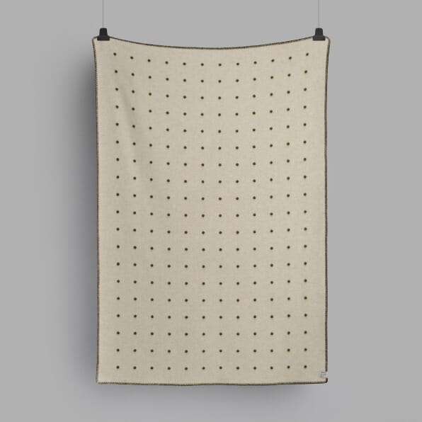 Ullpledd Pastille Green Moss - Bilde 3