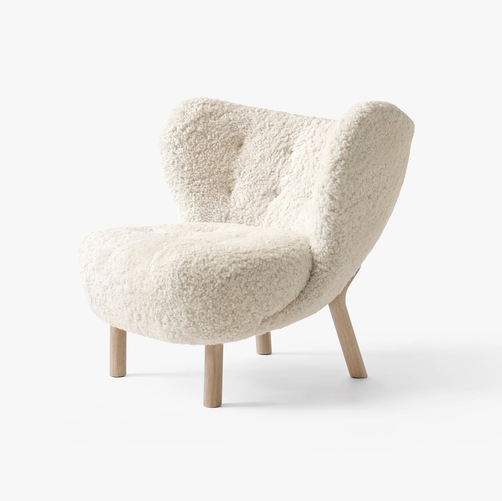 Lille Petra Lenestol m/ Puff Moonlight m/Eik - Bilde 4