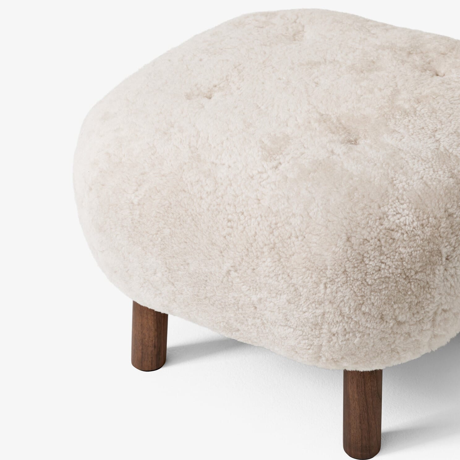 Lille Petra Lenestol m/ Puff Moonlight/Valnøtt - Bilde 8