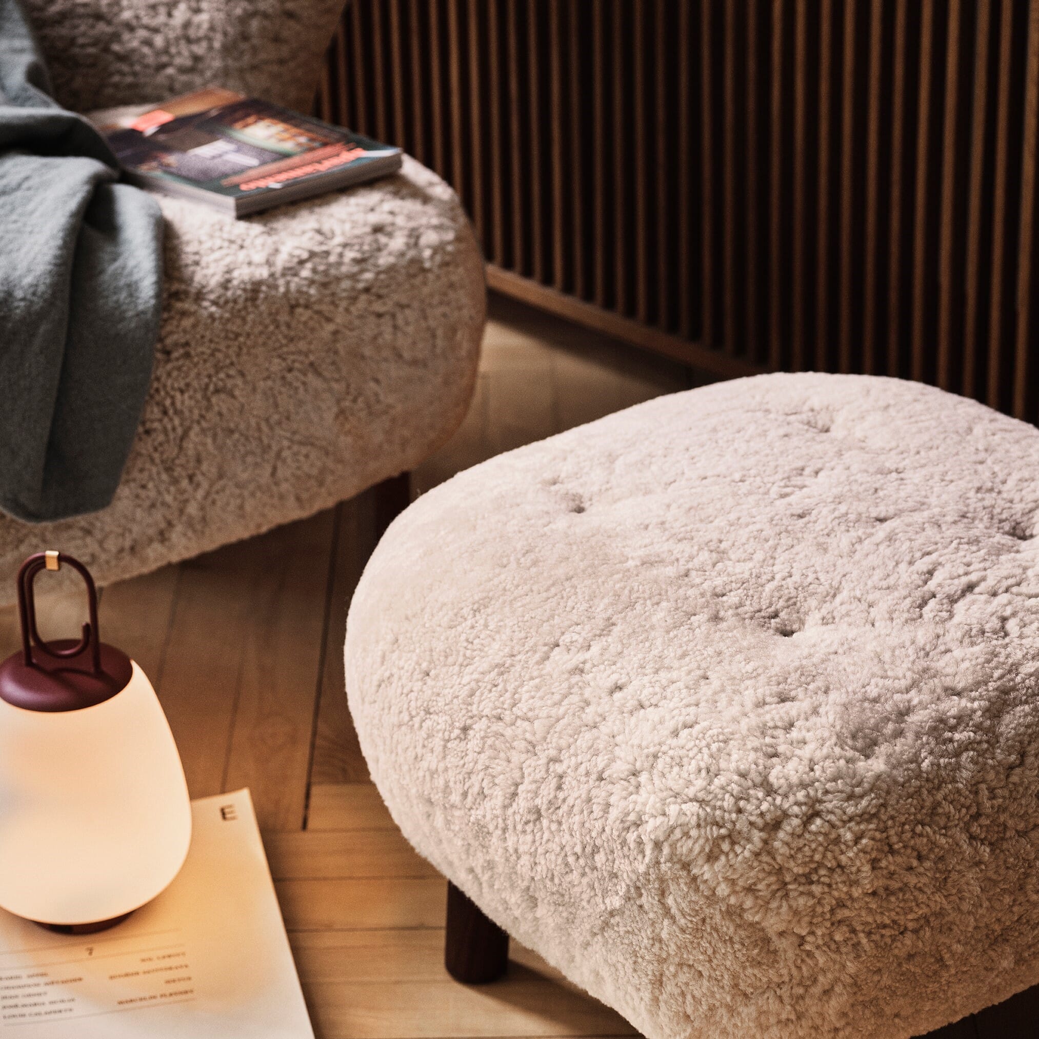 Lille Petra Lenestol VB1 Moonlight/Valnøtt - Bilde 2