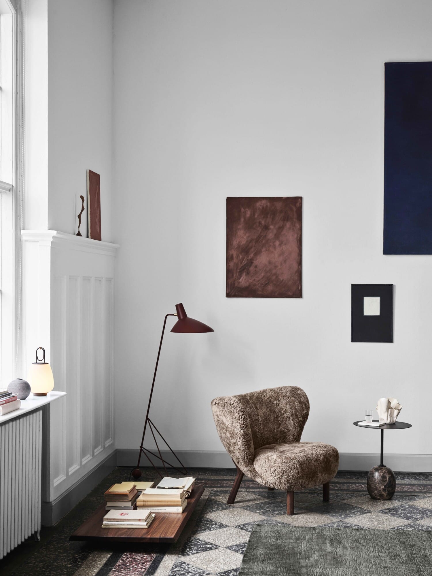 Lille Petra Lenestol VB1 Sahara/Valnøtt - Bilde 4