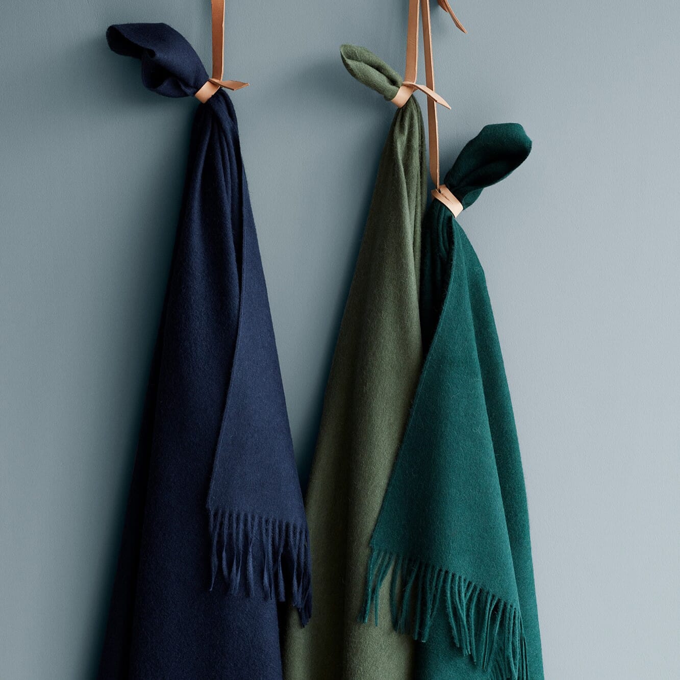 Alpakkapledd Classic Botanic Green - Bilde 3