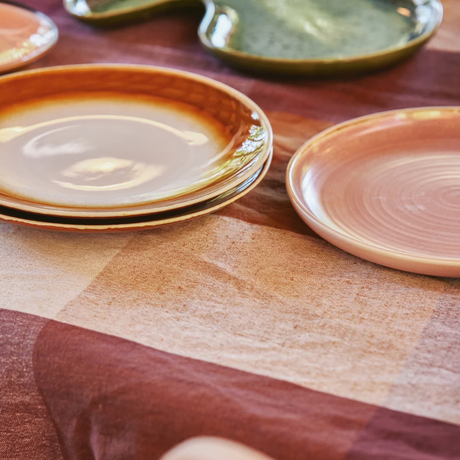 70s ceramics: dinner plates, supernova (set of 2) - Bilde 4