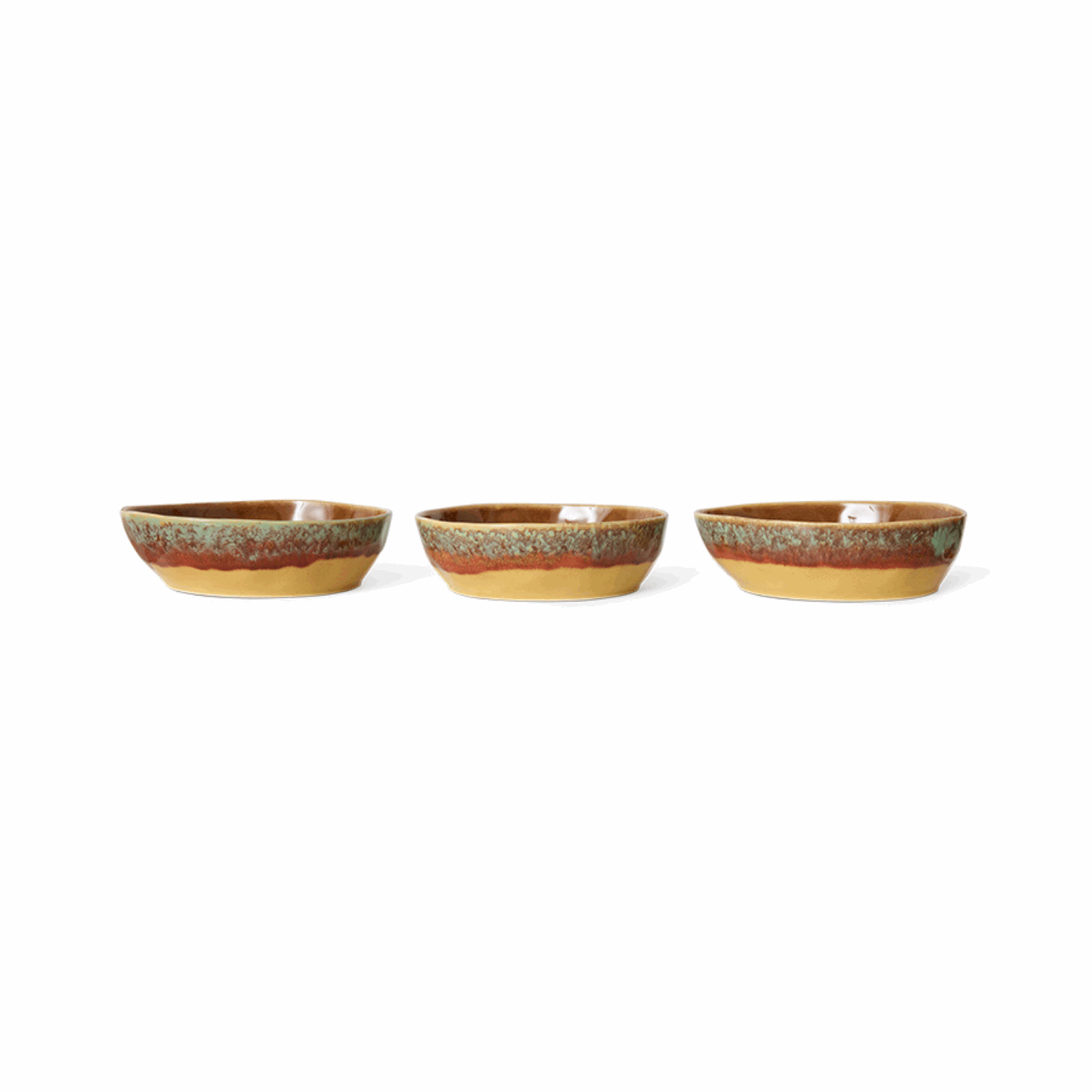 70s ceramics: pasta bowls cove (set of 2) - Bilde 4