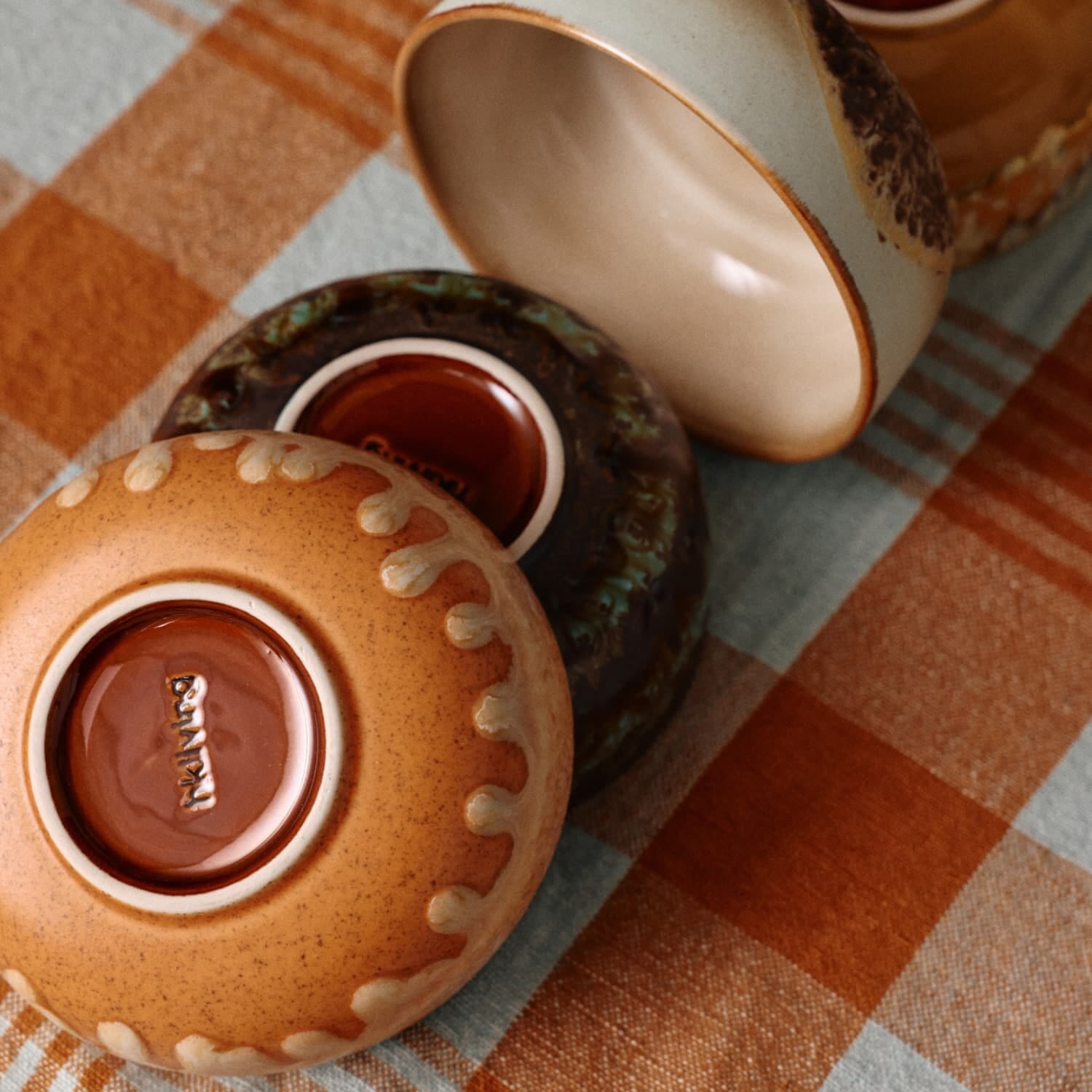 70s ceramics: tapas bowls drift (set of 4) - Bilde 5