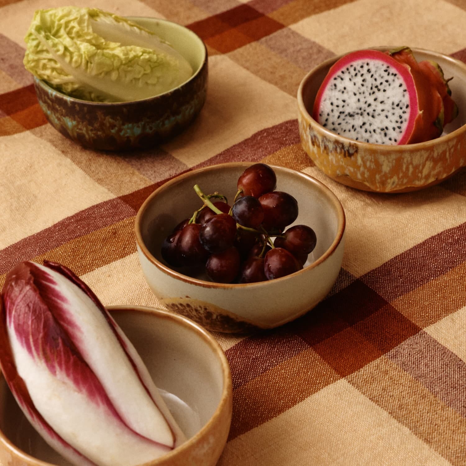 70s ceramics: tapas bowls drift (set of 4) - Bilde 3