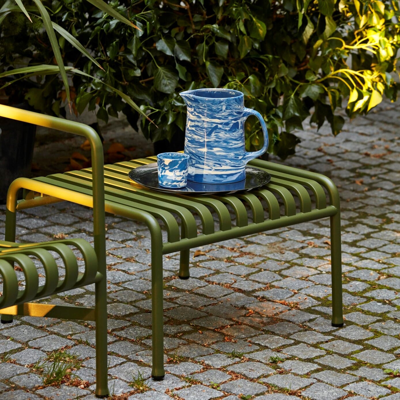 Palissade Loungebord/Ottoman Olive - Bilde 3