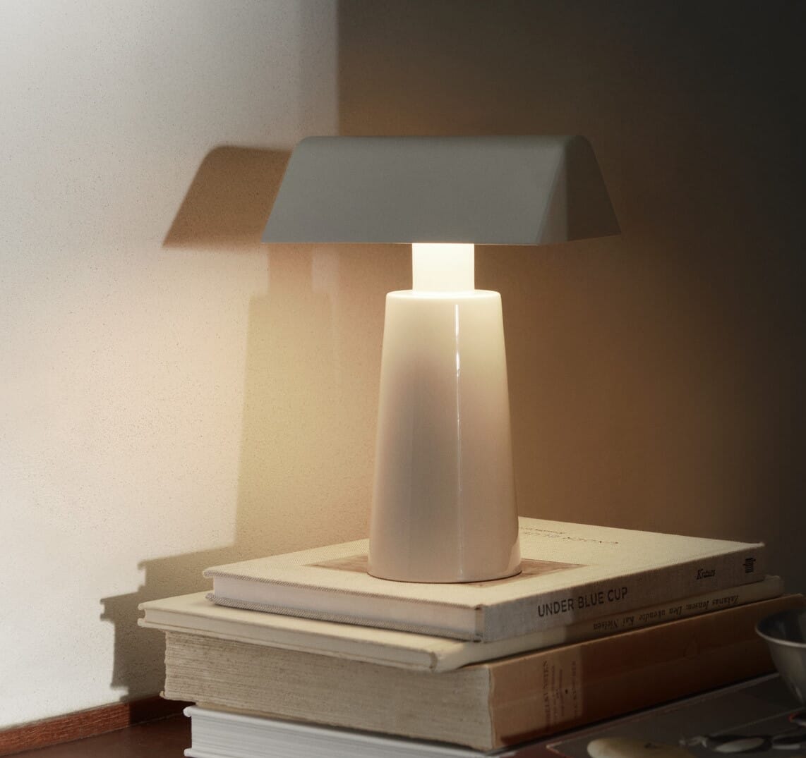 Caret Oppladbar Lampe MF1 Silk Grey - Bilde 2