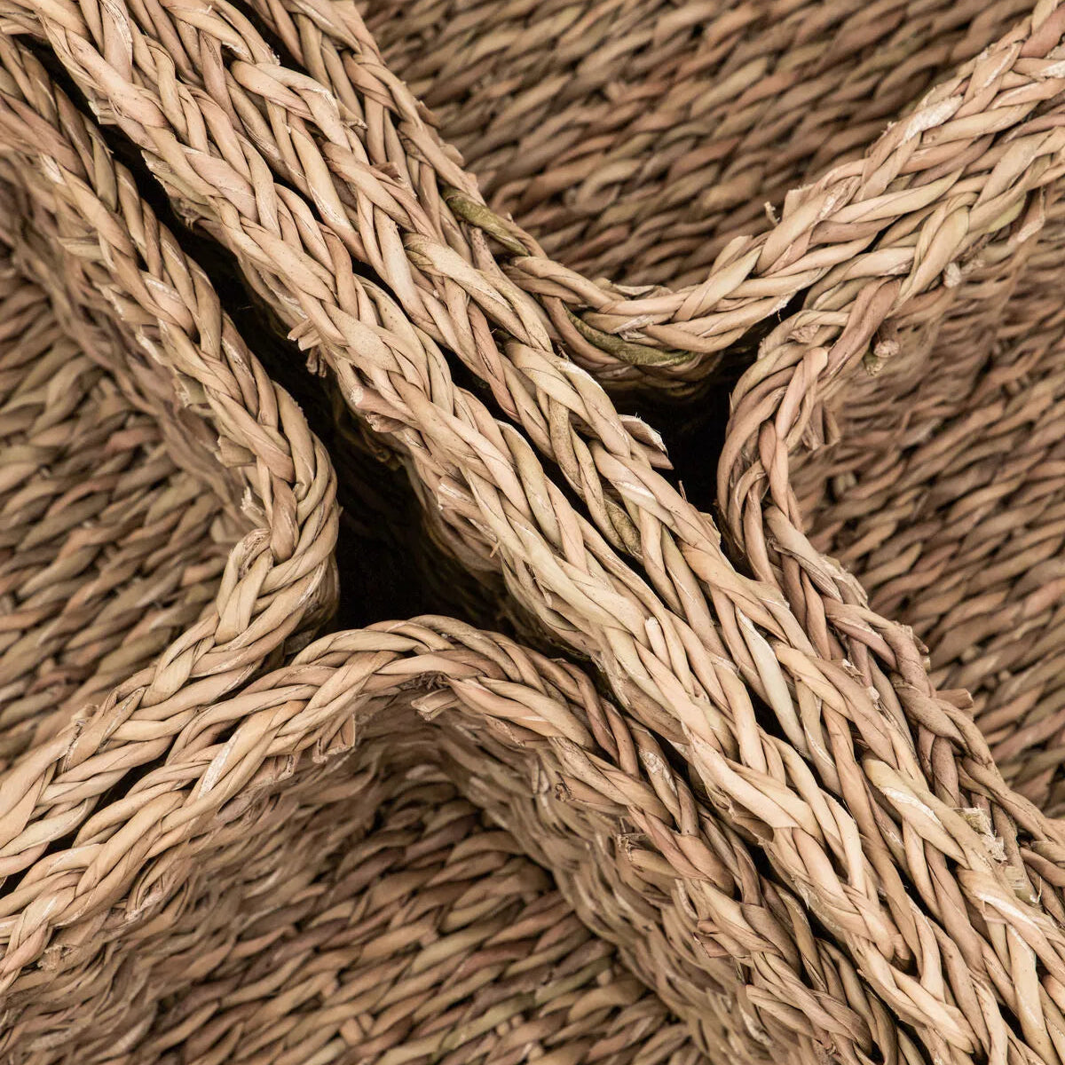 Oppbevaringskurv Square Natur