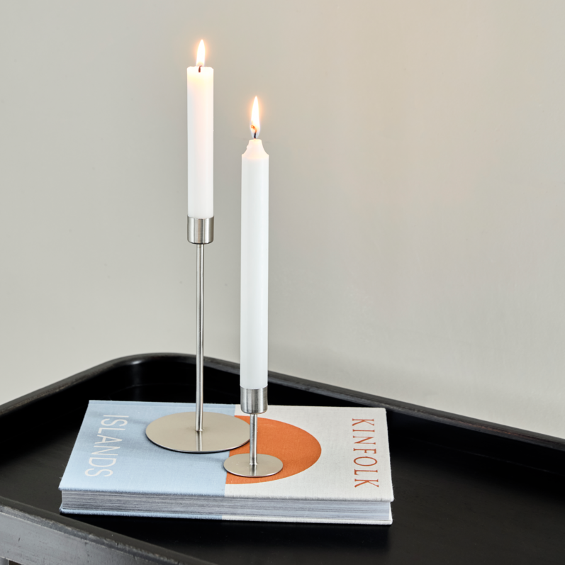 Lysestake Anit Silver H:7