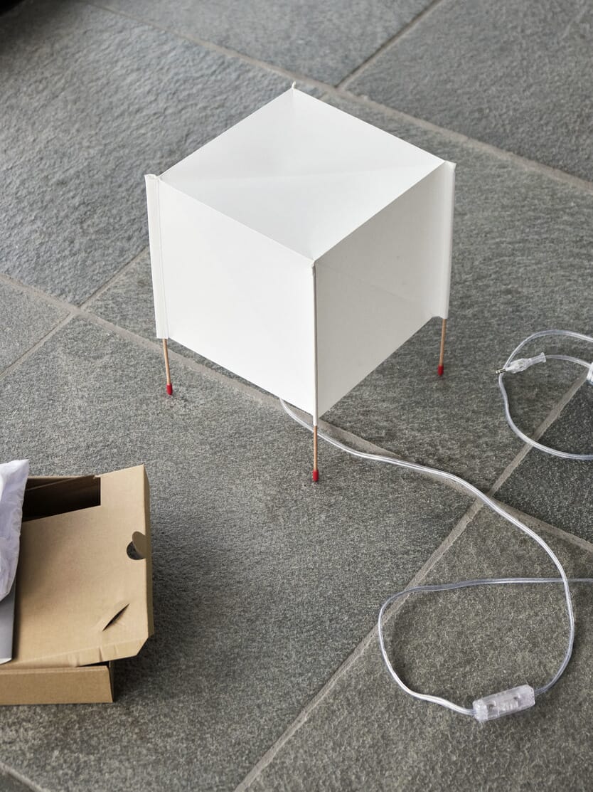 Bordlampe Paper Cube - Bilde 2