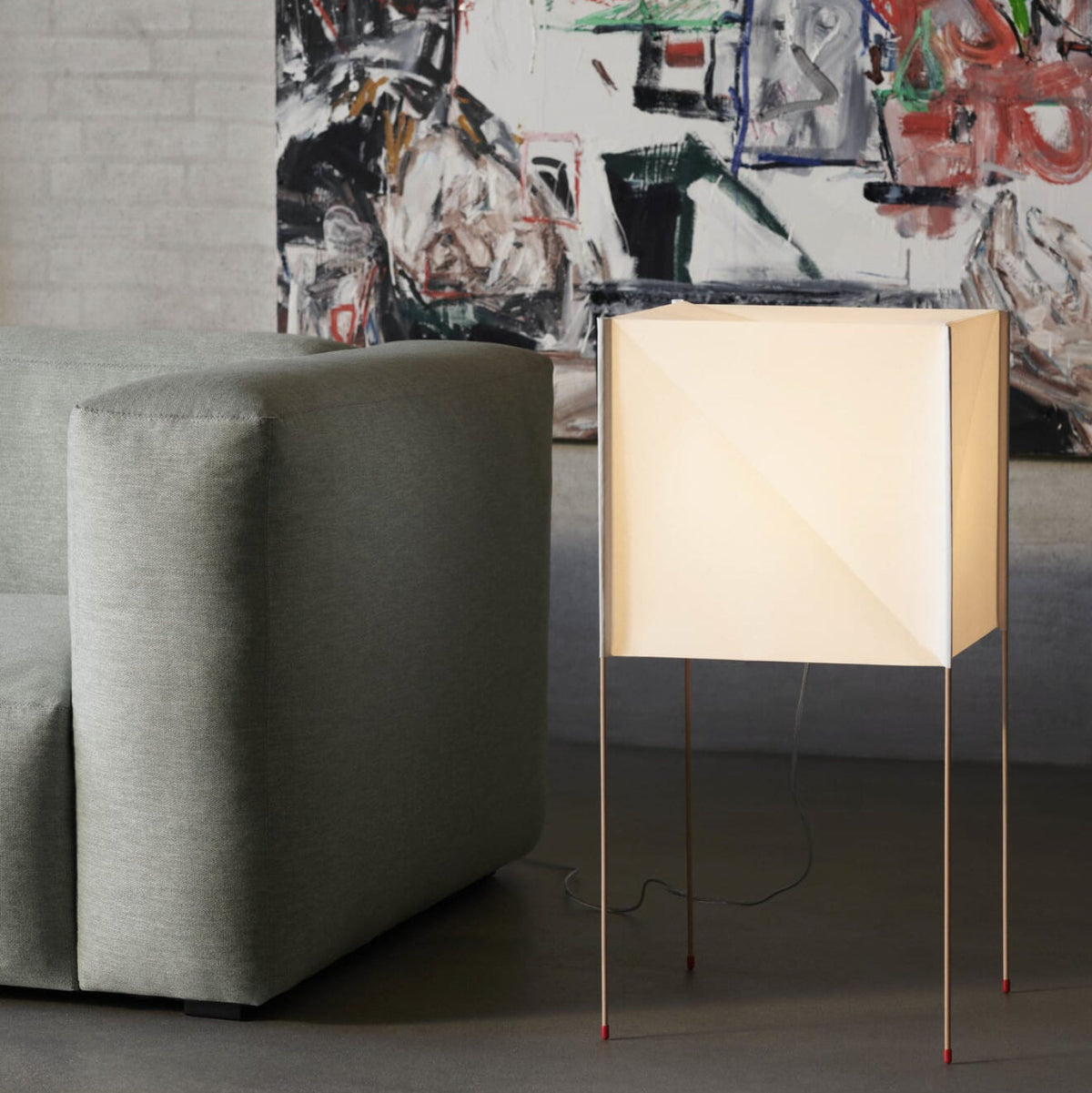 Gulvlampe Paper Cube - Bilde 4