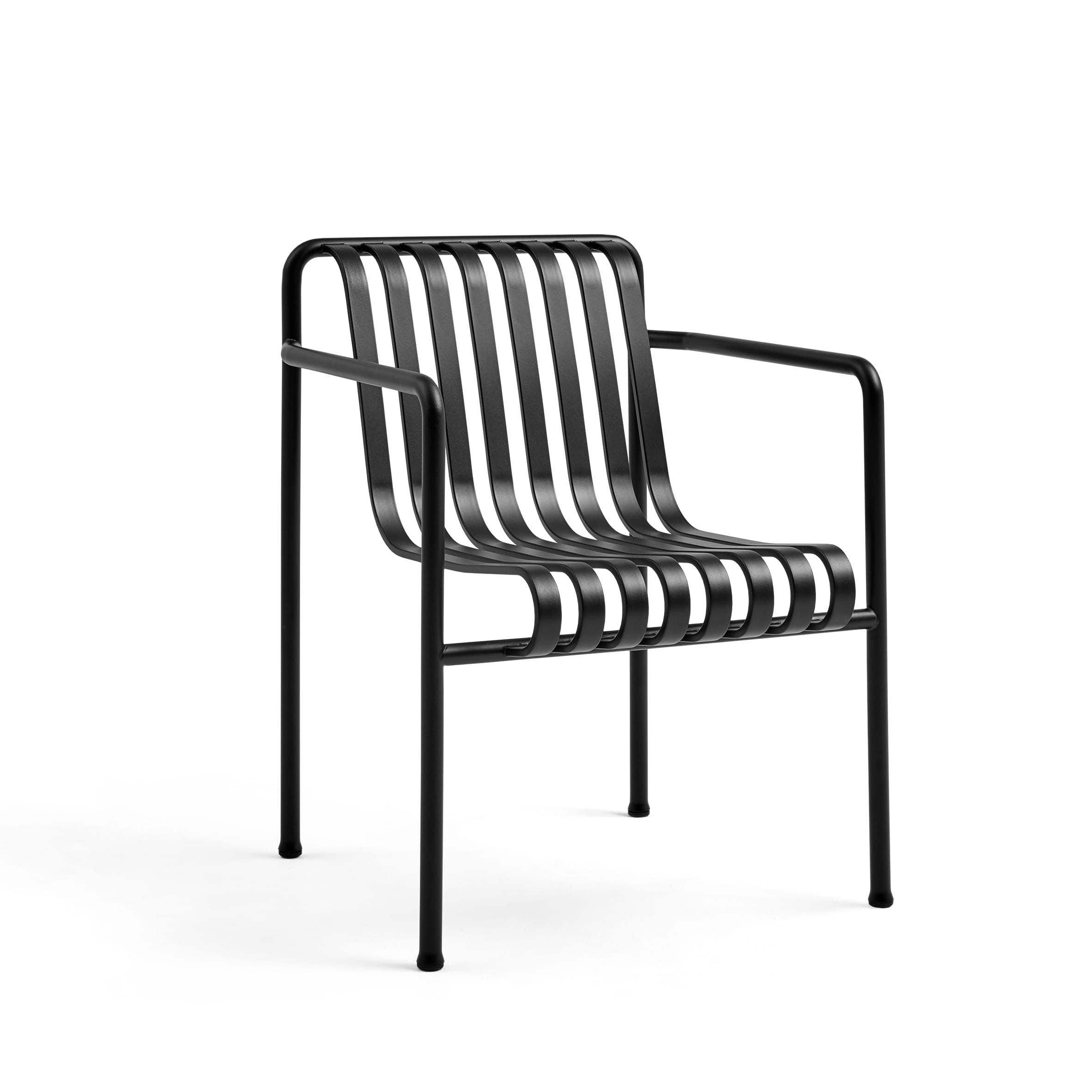 Palissade Spisestol med Armlener Bred Anthracite