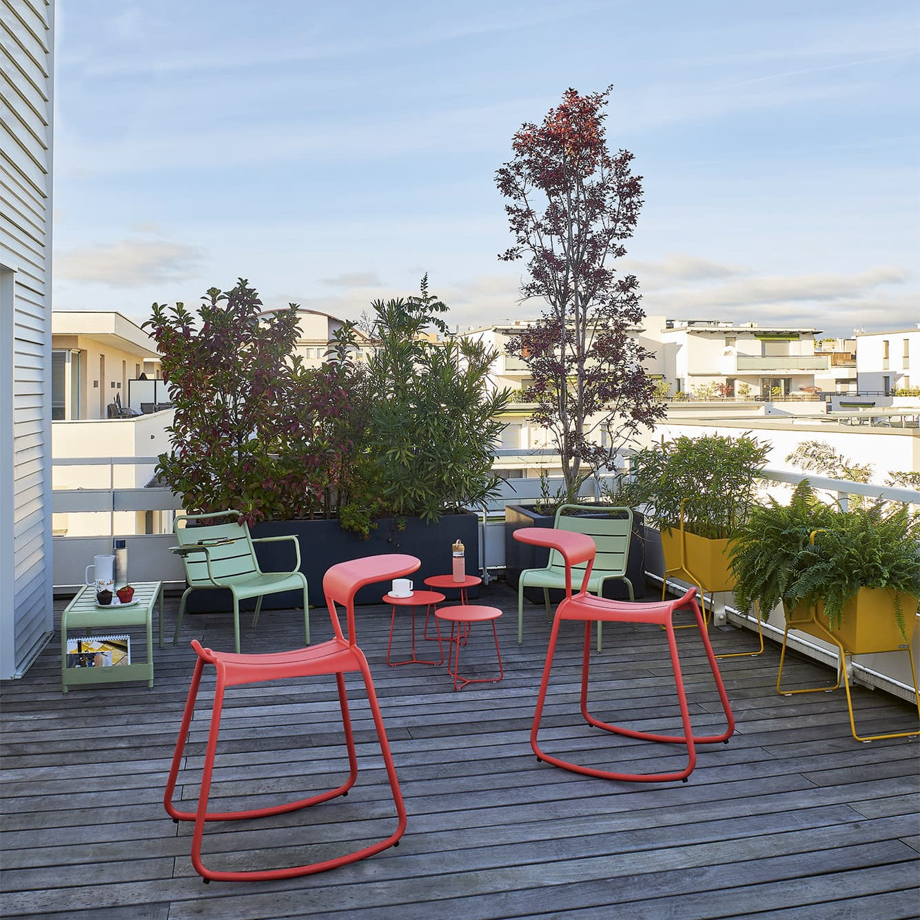 Loungestol Luxembourg m/armlener