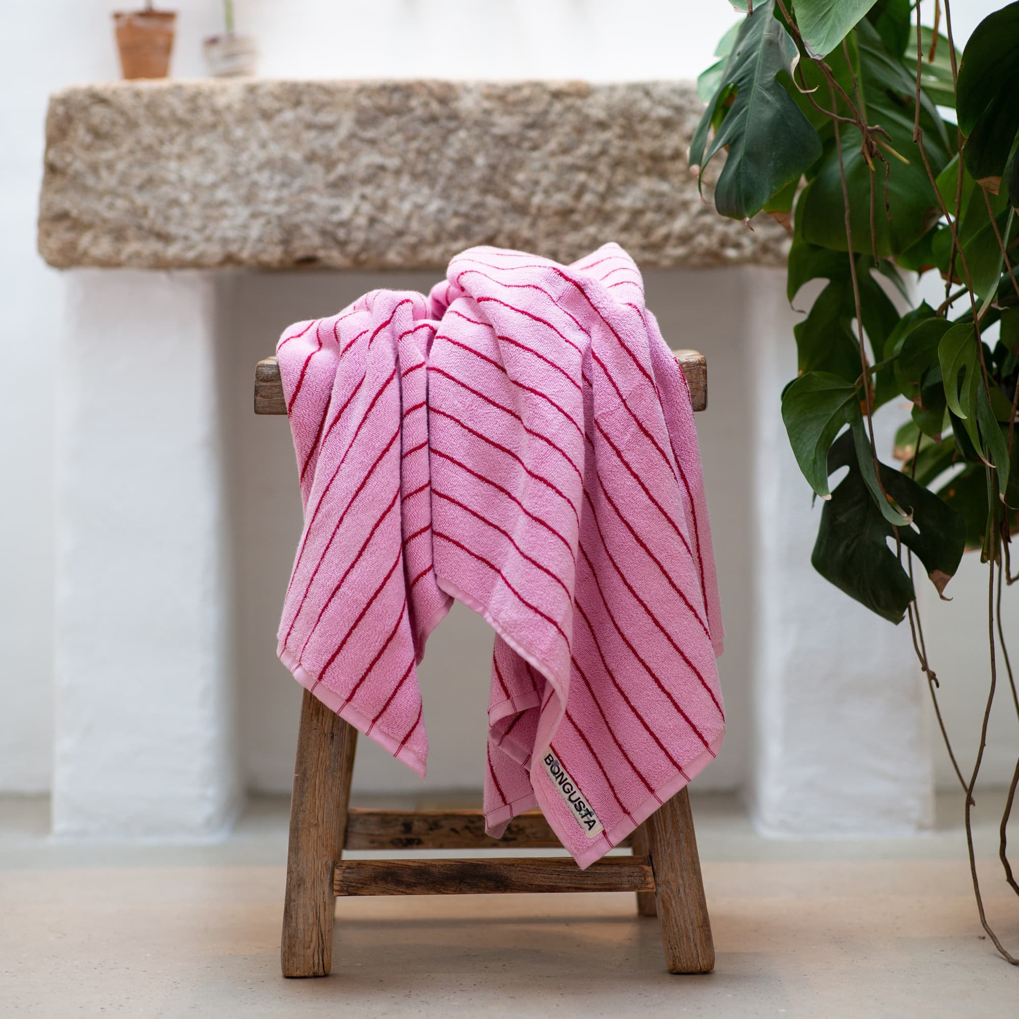 Badehåndkle Baby Pink & Ski Patrol 70x140