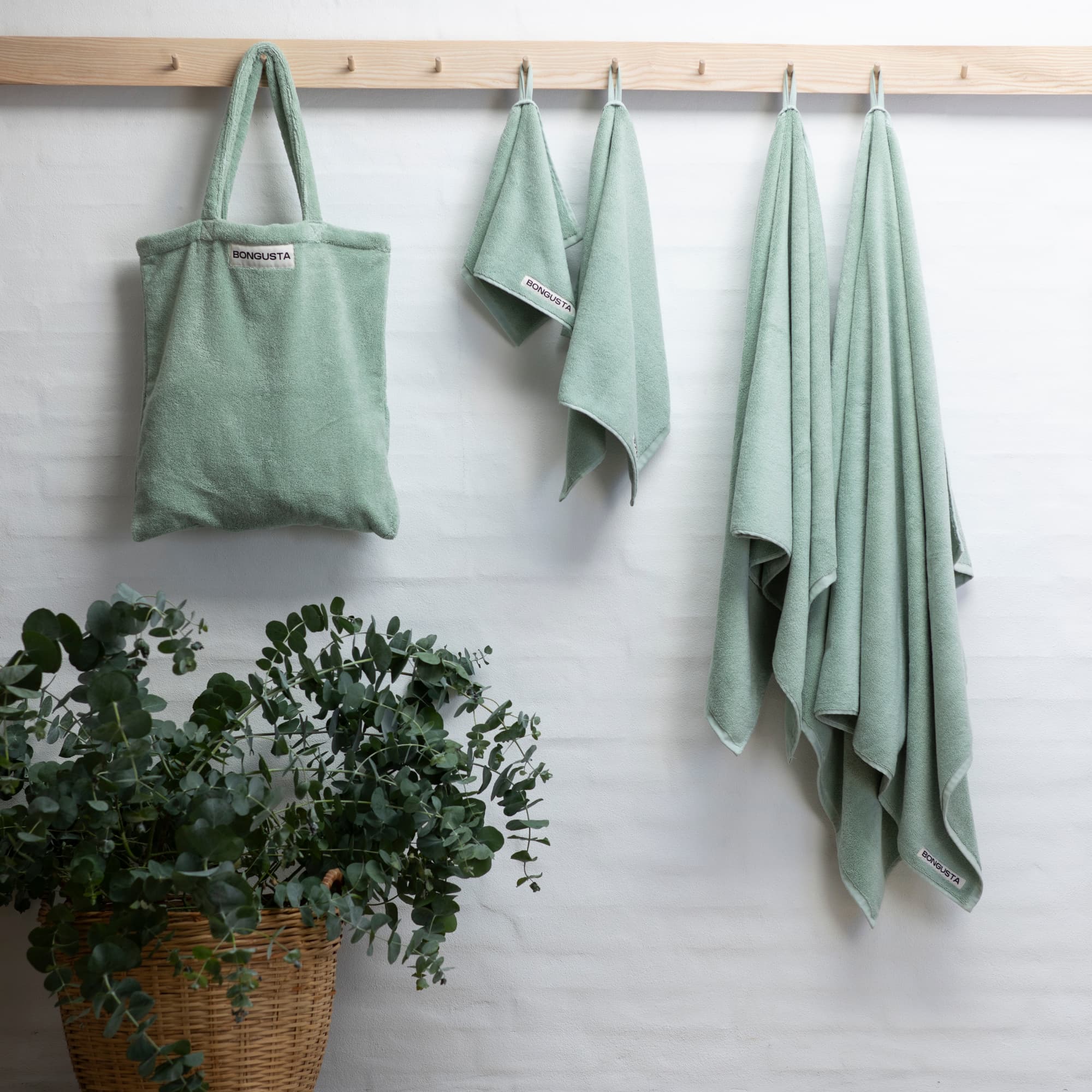 Badehåndkle Silver Sage 70x140
