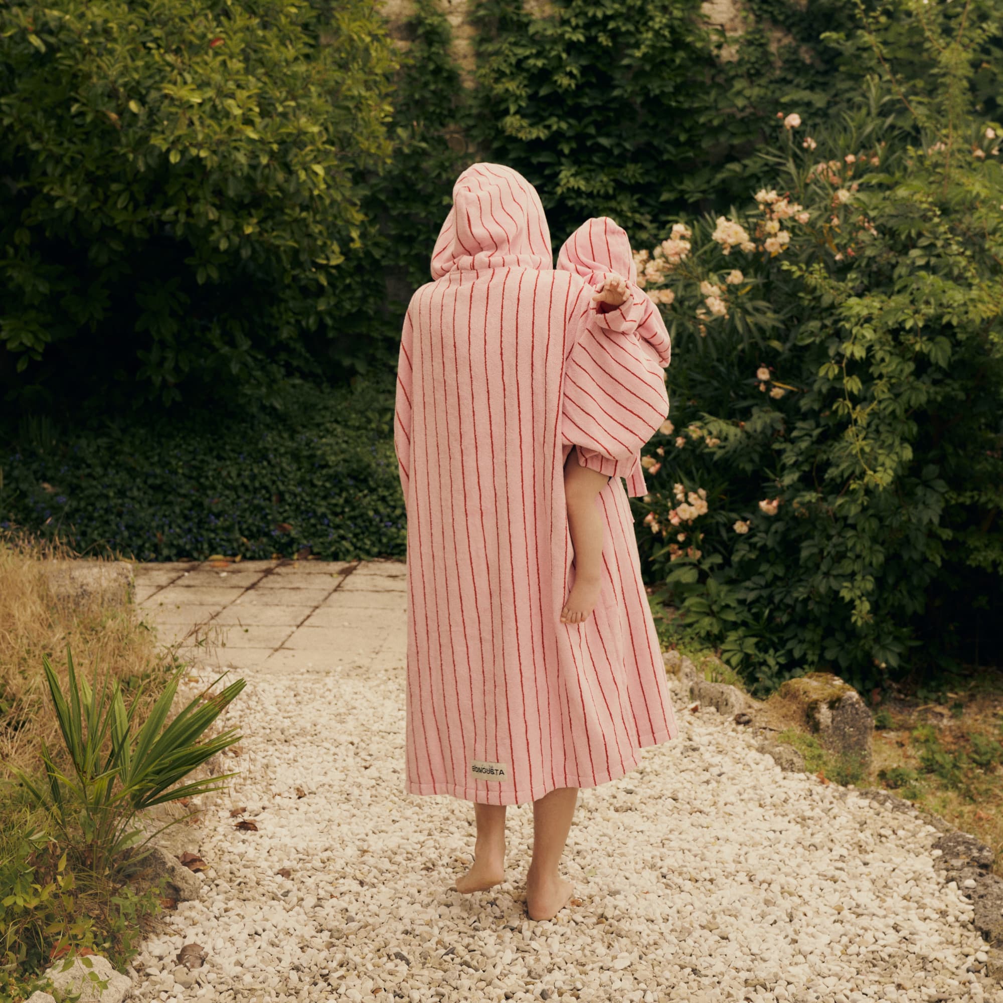 Badeponcho Baby Pink & Ski Patrol