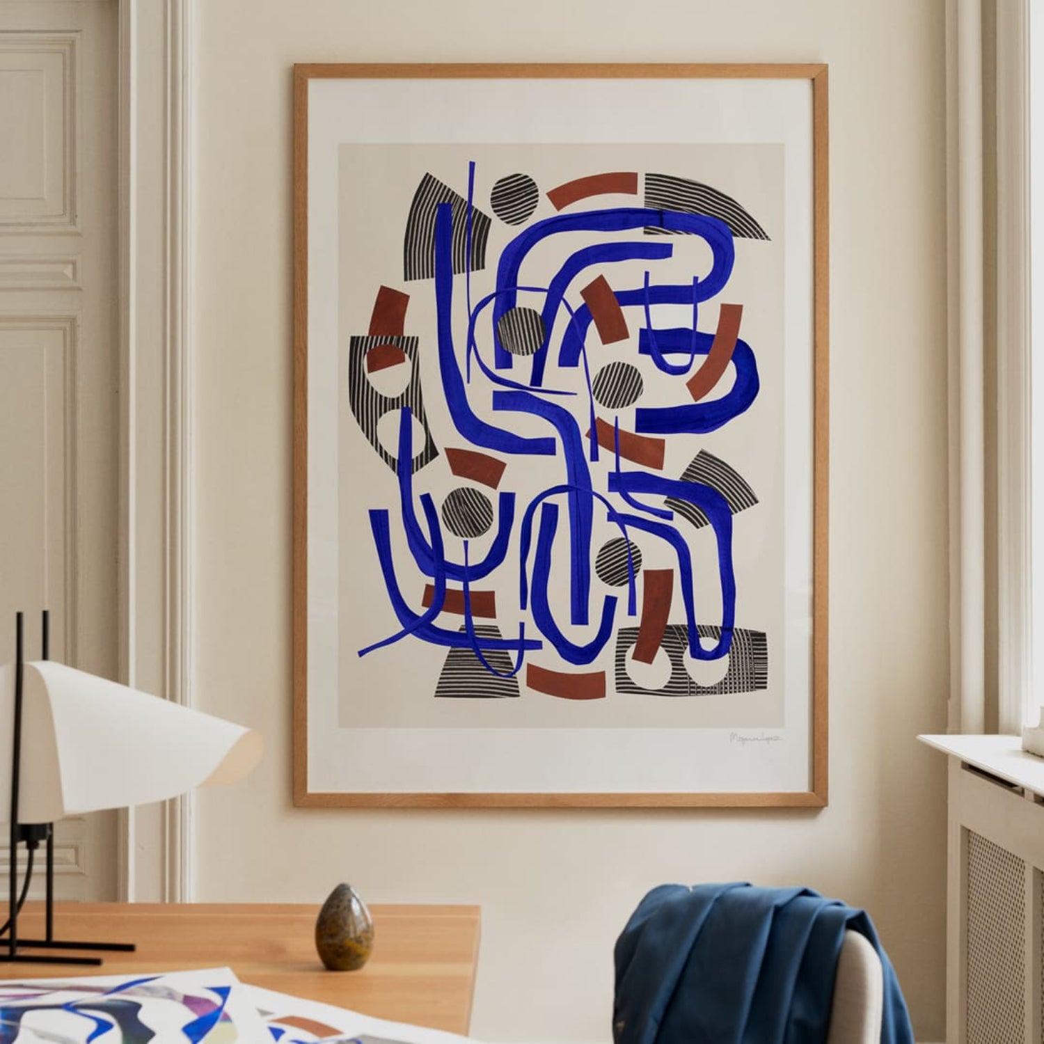 Poster Circling Pieces