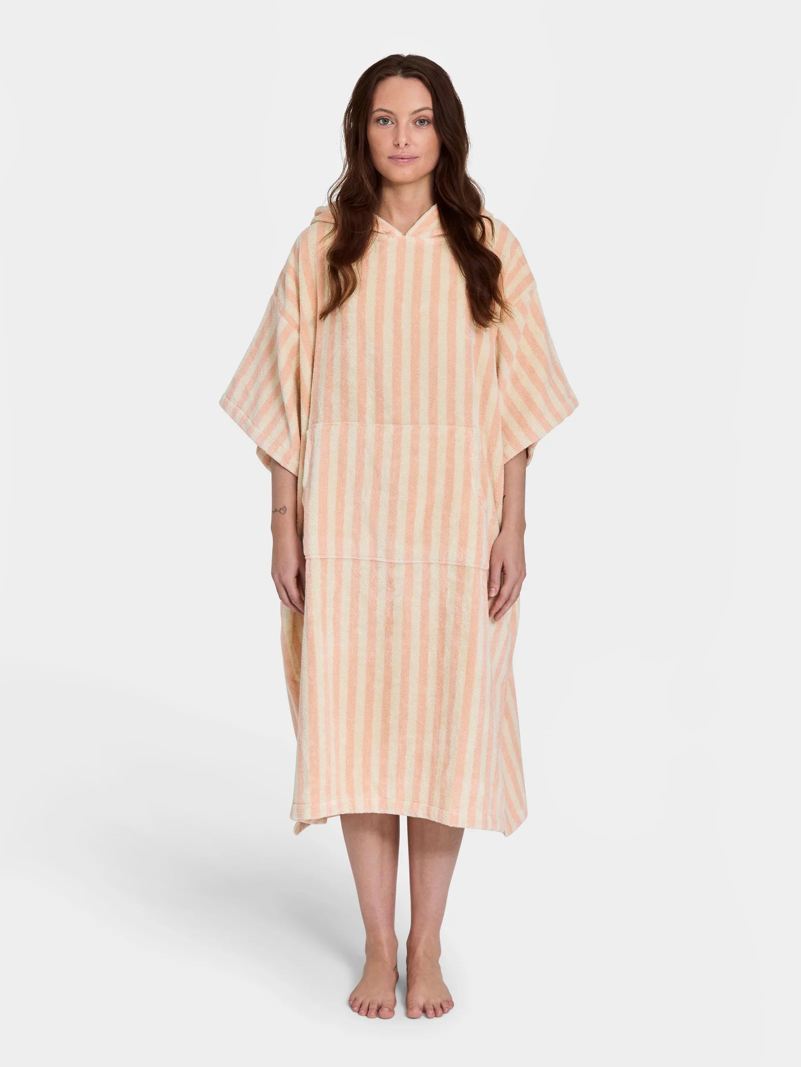 Badehåndkle Poncho Tropical & Creme