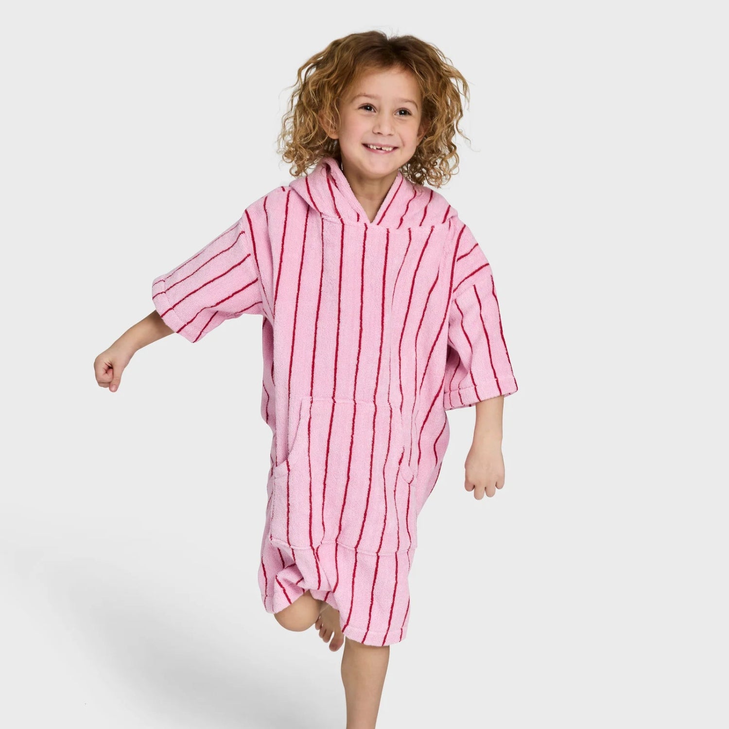 Badeponcho Kids Baby Pink & Ski Patrol