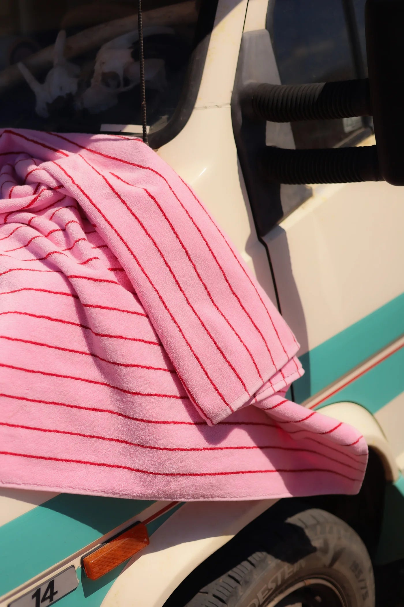 Badehåndkle Baby Pink & Ski Patrol 100x150