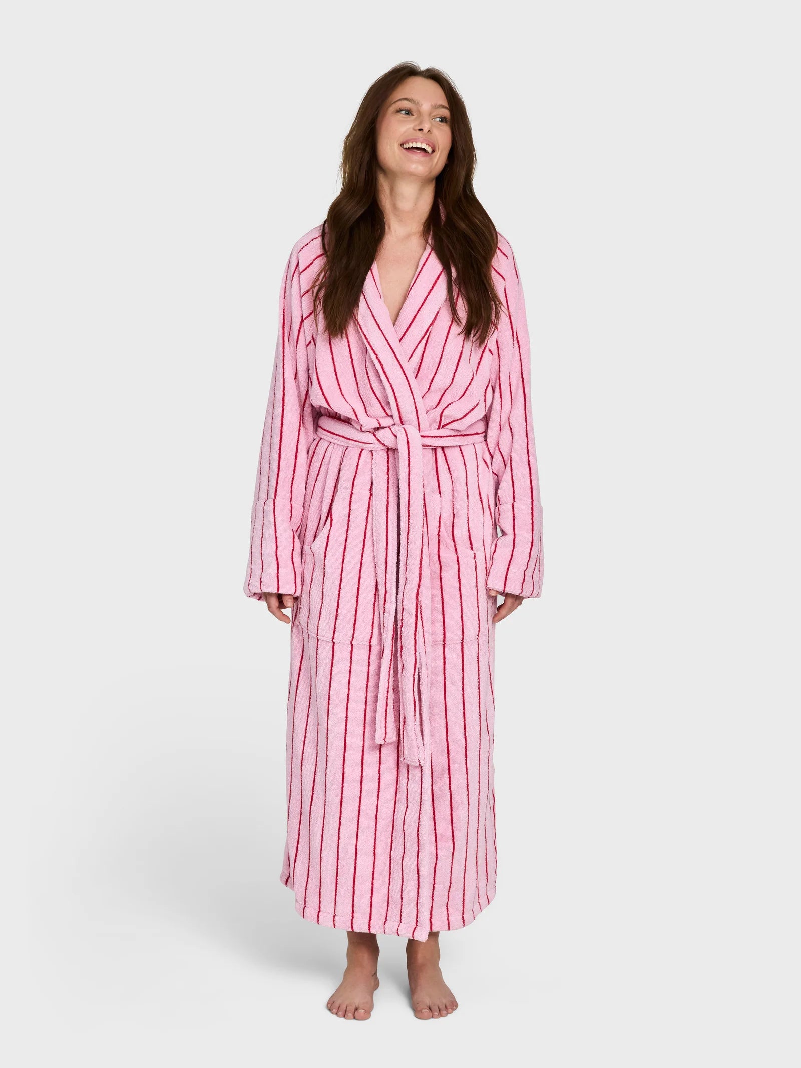 Morgenkåpe Baby Pink & Ski Patrol