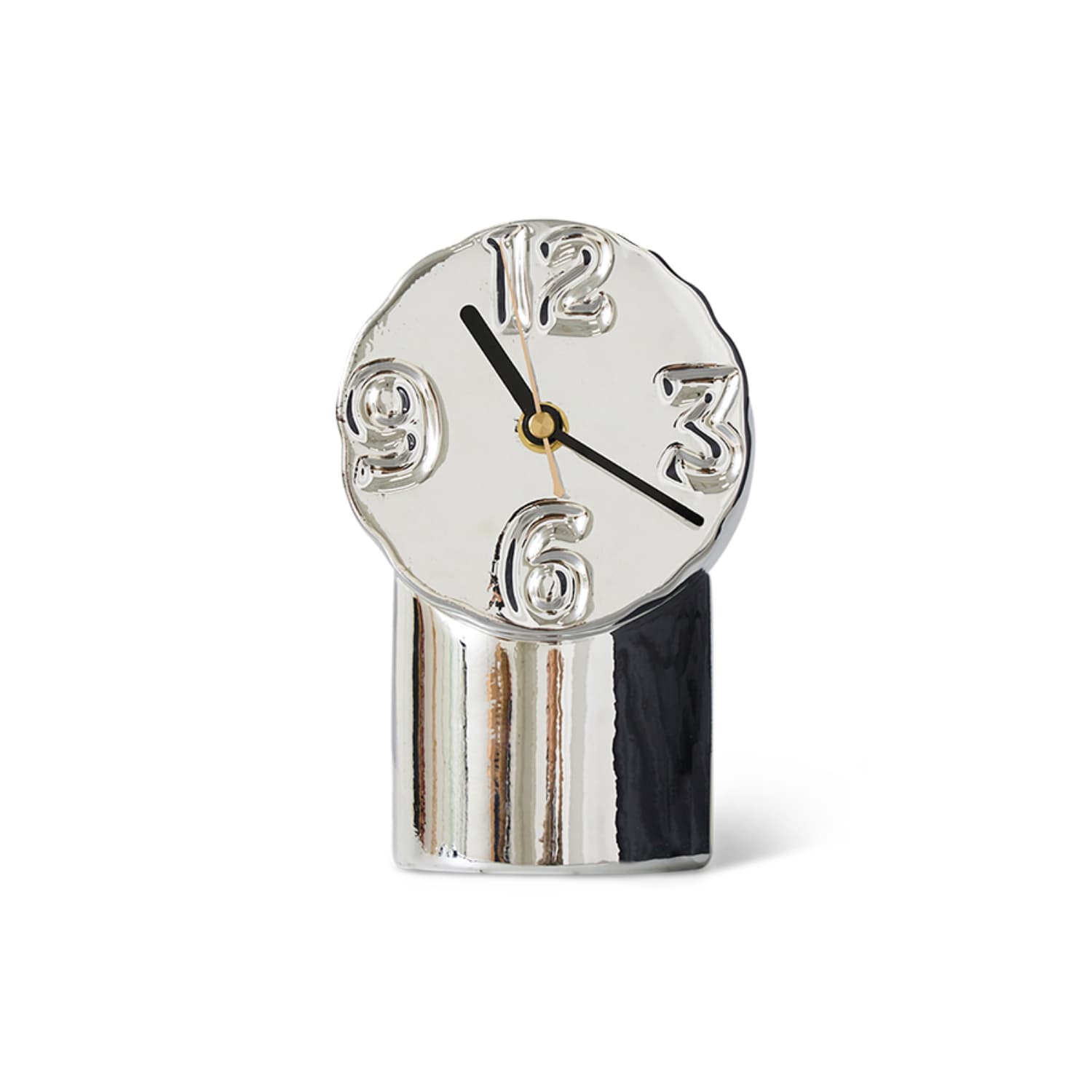 Bordklokke Retro Chrome