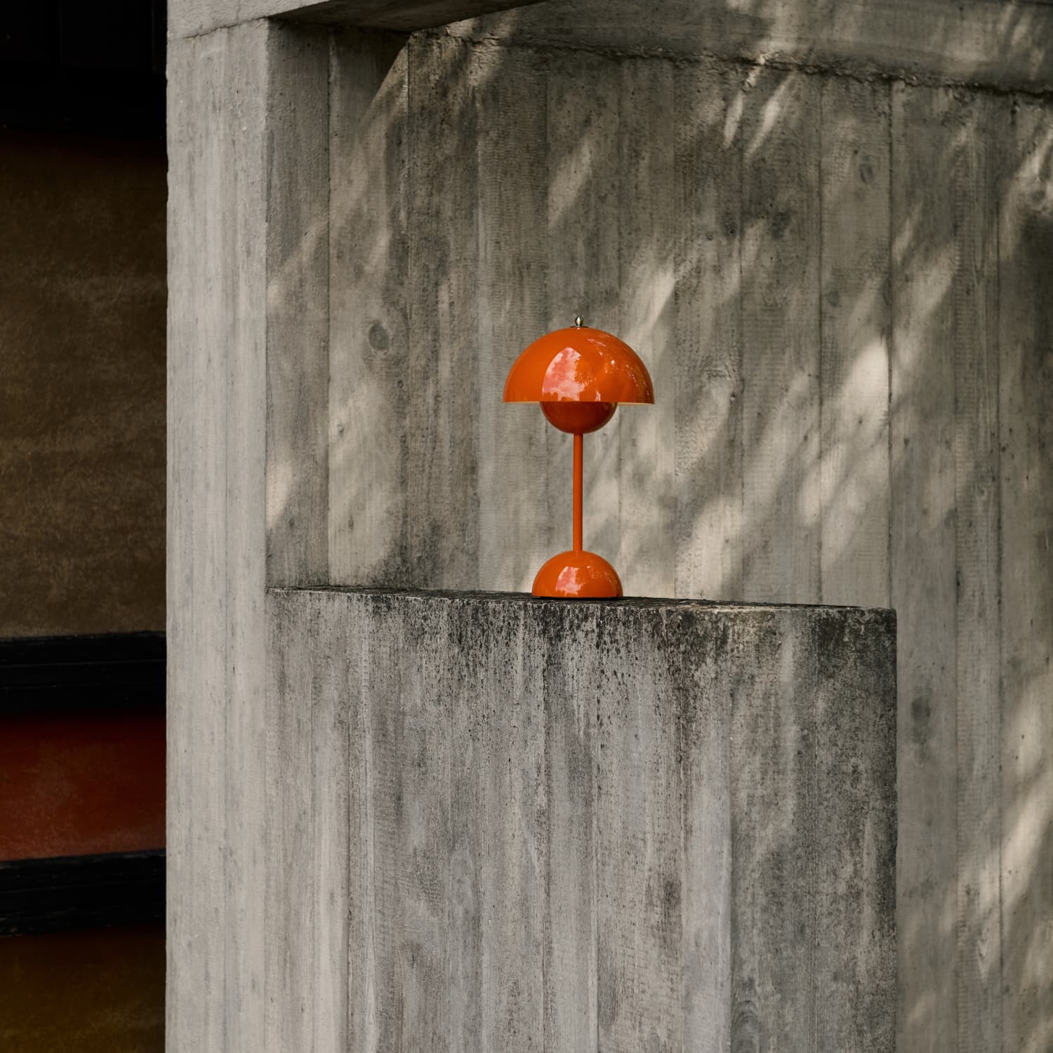 Flowerpot VP9 Oppladbar Lampe Zesty Orange
