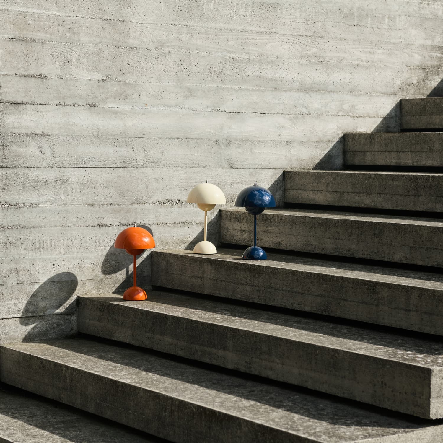 Flowerpot VP9 Oppladbar Lampe Zesty Orange