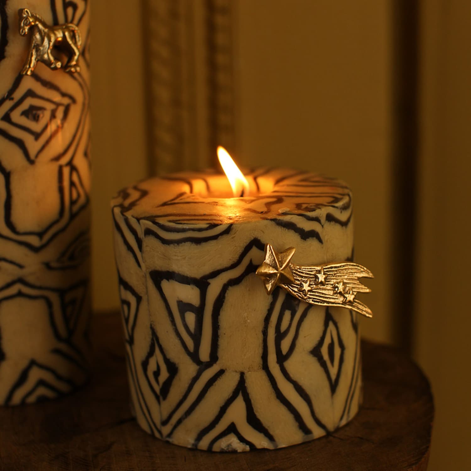 Supernova Star Candle Pin