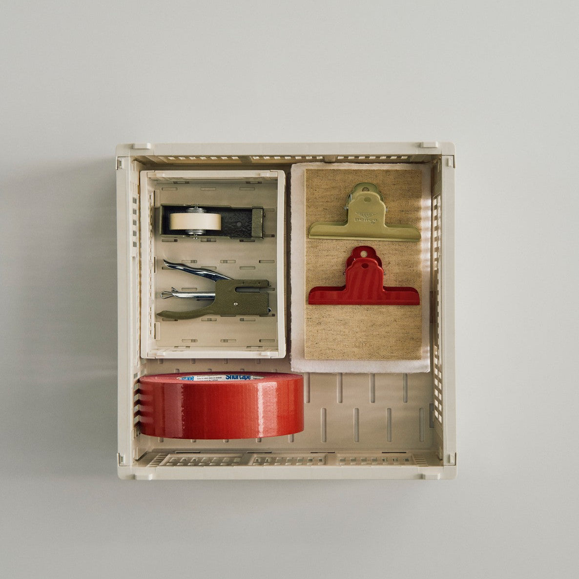 Colour Crate Boks mini sett 2 Lys Gul