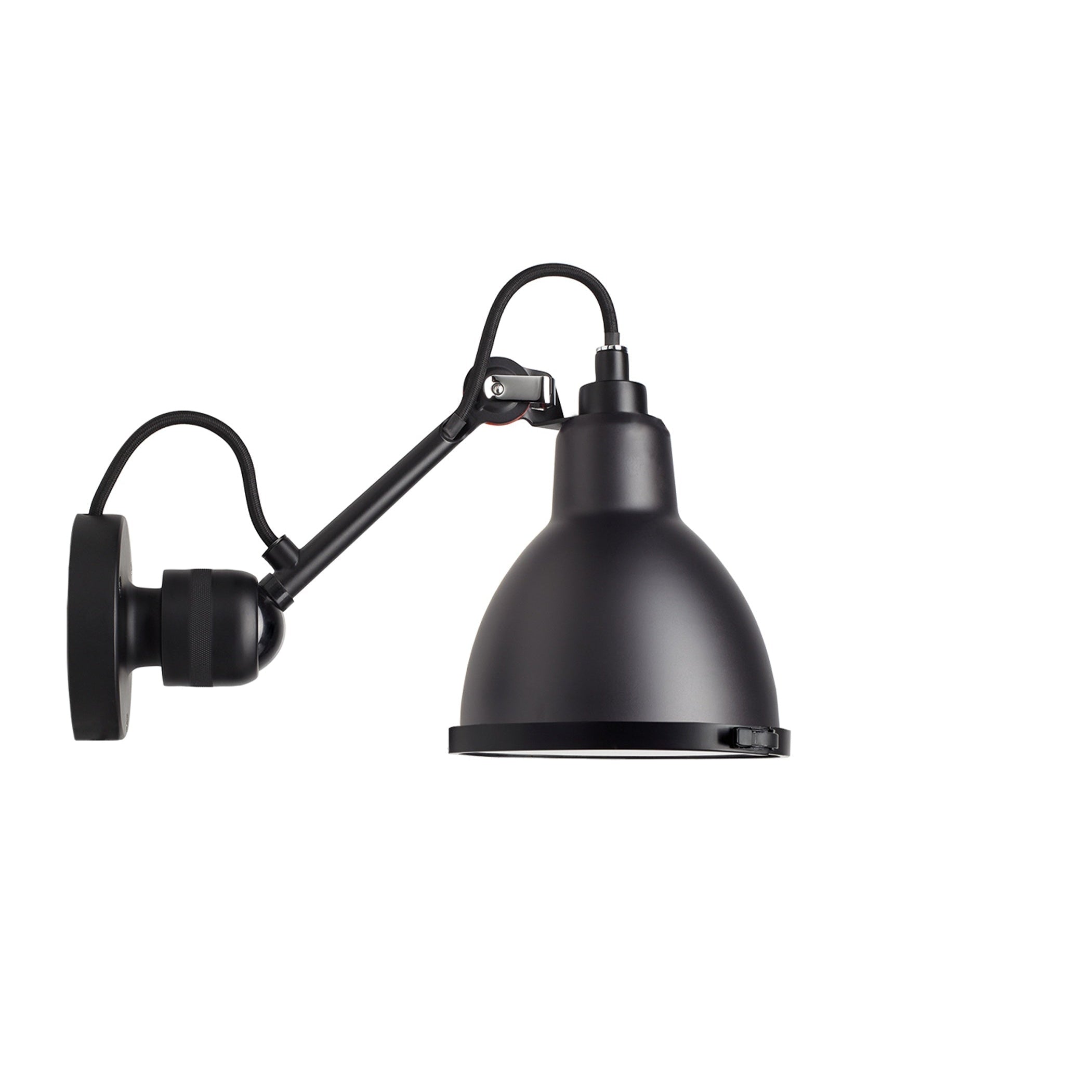 Vegglampe No 304 til Baderom Svart/Svart