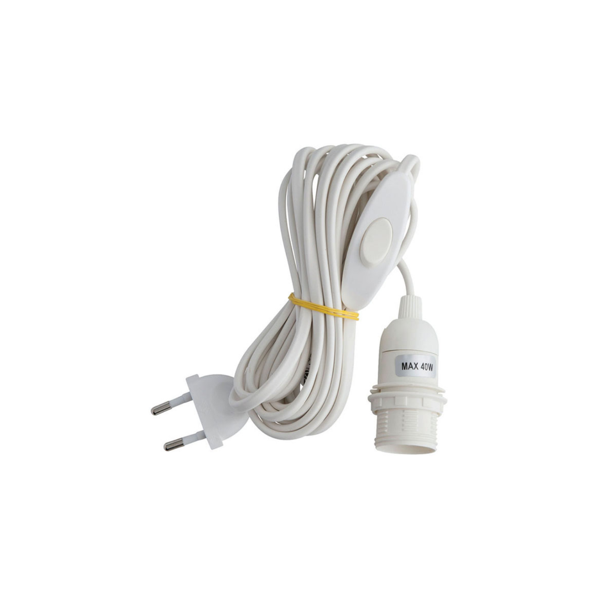 Ledning til Julestjerne Hvit E14 4m