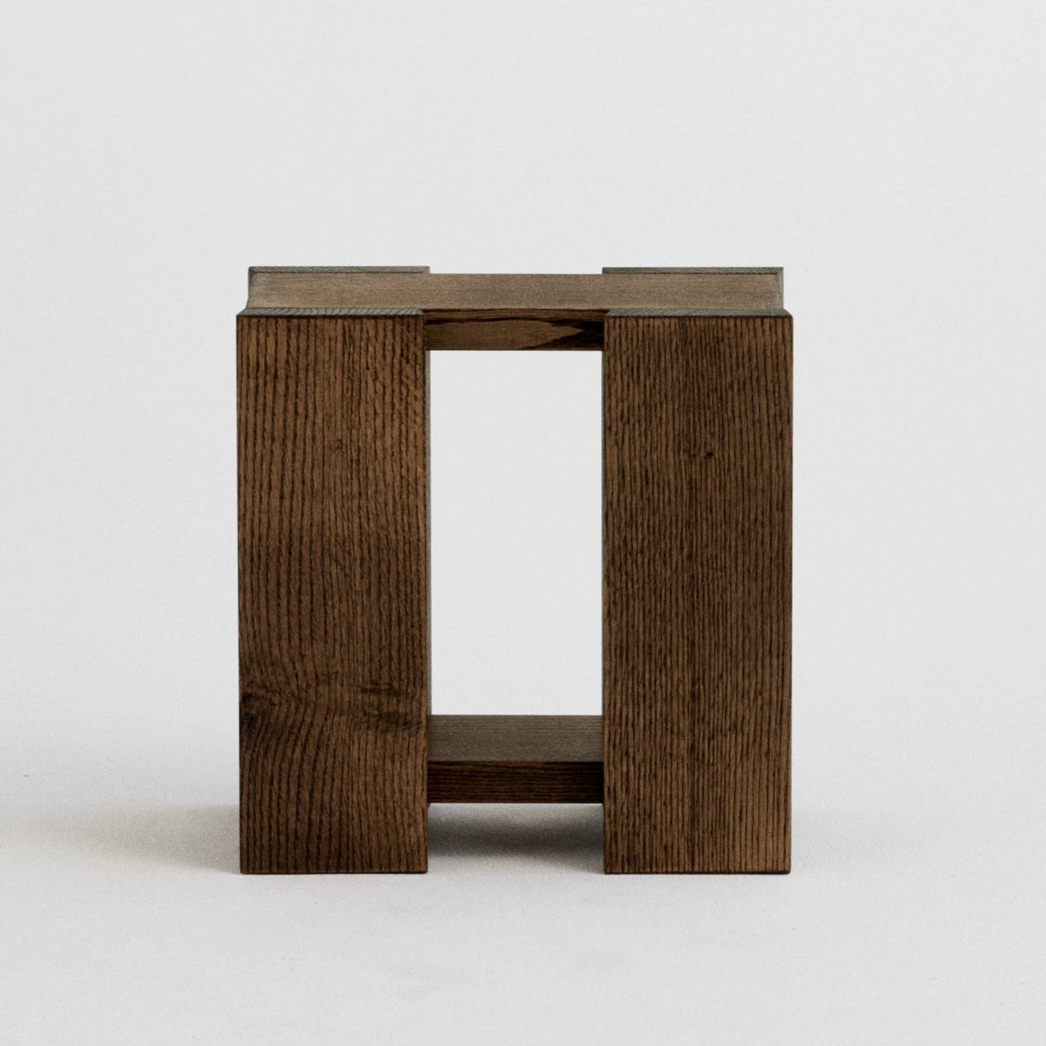 Etagére Sidebord Smoked Red Oak