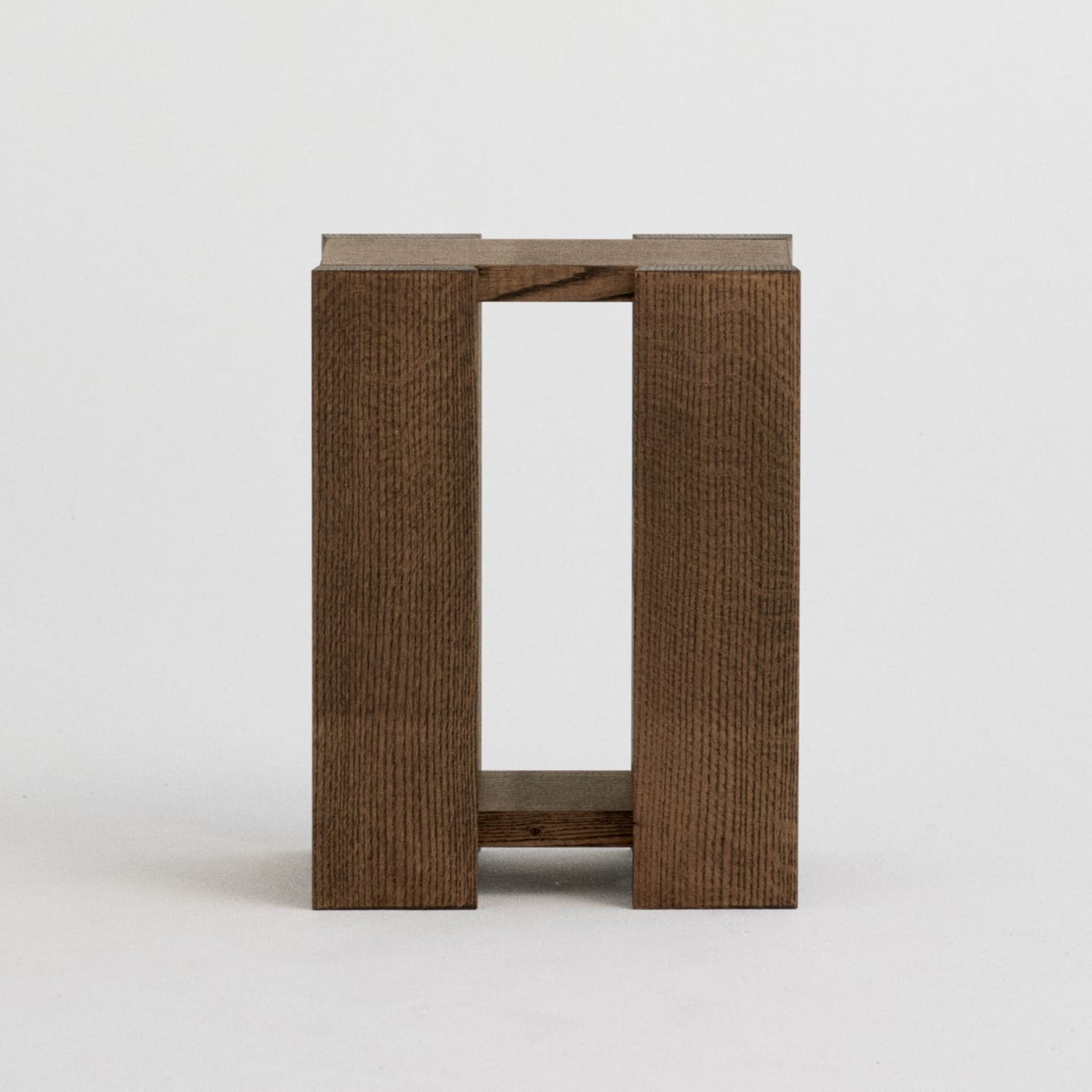 Etagére Sidebord Smoked Red Oak