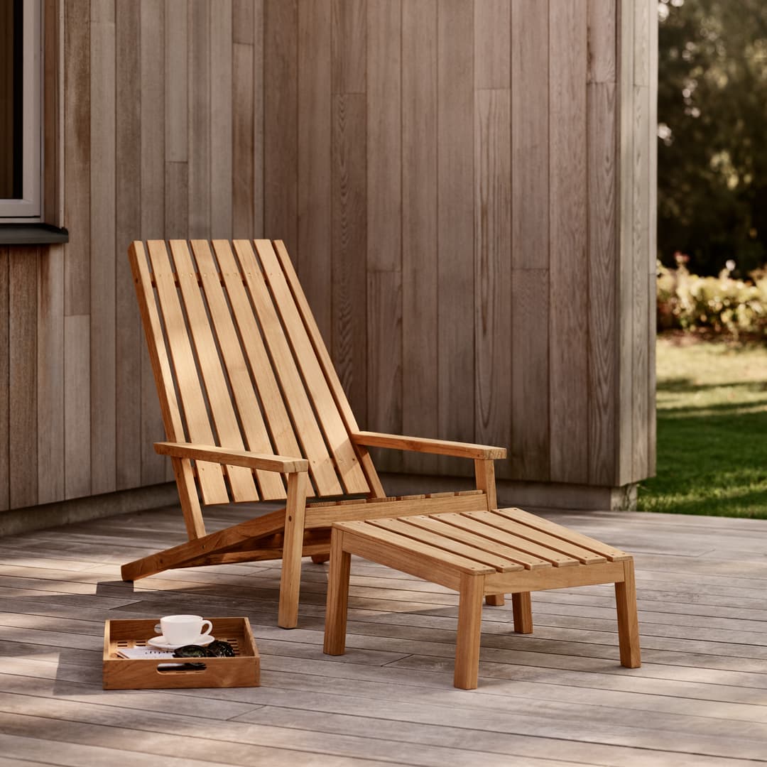 Deck Stool Between Lines teak